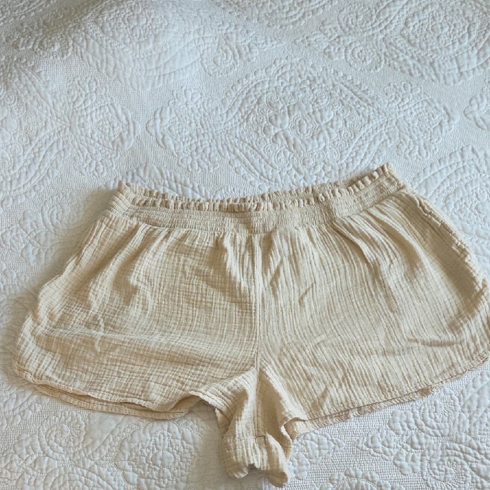 Aerie gauzy high waisted short